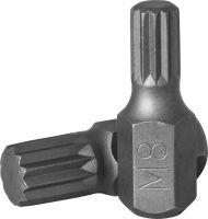 Бита 10 мм Spline, М6, 30 мм, S2 материал Jonnesway D10M30M06A