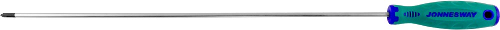 Отвертка стержневая крестовая ANTI-SLIP GRIP, PH1x400 мм Jonnesway D71P1400