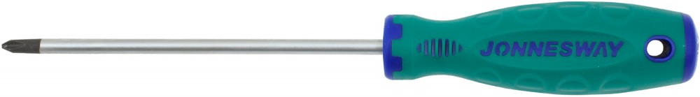 Отвертка стержневая крестовая ANTI-SLIP GRIP, PH2x150 мм Jonnesway D71P2150