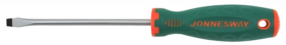 Отвертка стержневая шлицевая ANTI-SLIP GRIP, SL5.5х150 мм Jonnesway D71S5150