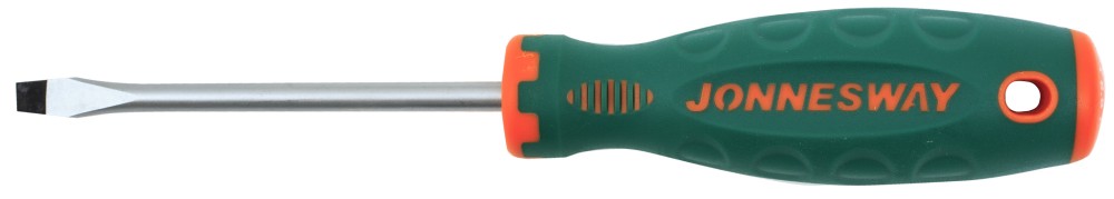 Отвертка стержневая шлицевая ANTI-SLIP GRIP, SL6.5х300 мм Jonnesway D71S6300
