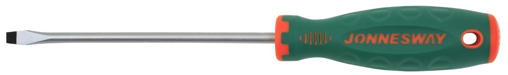 Отвертка стержневая шлицевая ANTI-SLIP GRIP, SL8.0х150 мм Jonnesway D71S8150
