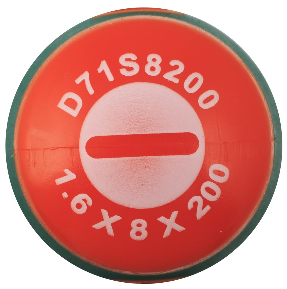 Отвертка стержневая шлицевая ANTI-SLIP GRIP, SL8.0х200 мм Jonnesway D71S8200