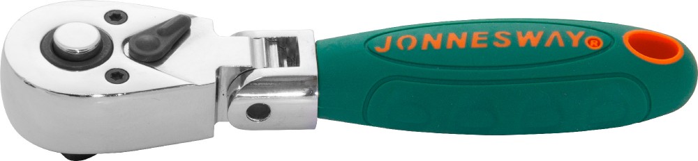 Рукоятка трещоточная укороченная с шарниром 3/8"DR, 36 зубцов, 155 мм Jonnesway R4203