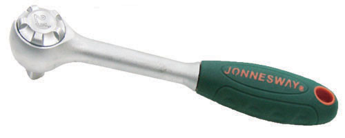 Рукоятка трещоточная с двойным храповиком 1/2"DR, 72 зубца Jonnesway R5504