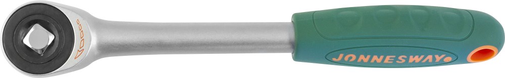Рукоятка трещоточная ротационная со сквозным приводом 1/2"DR, 60 зубцов, 290 мм Jonnesway R6604