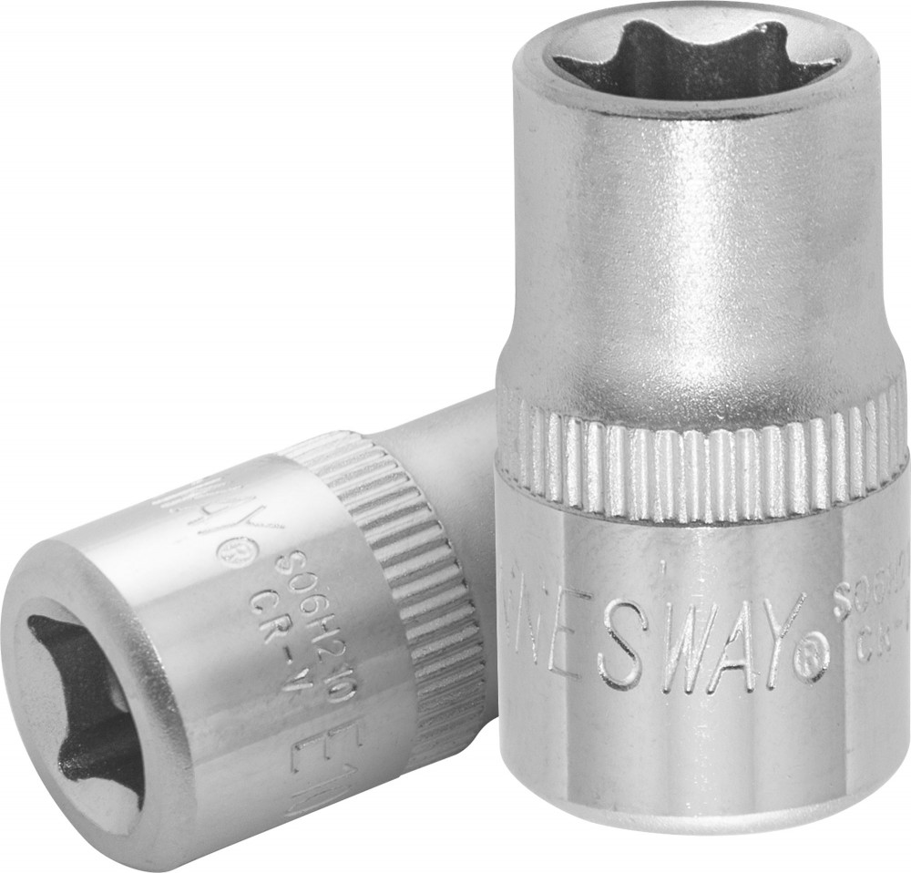 Головка торцевая 1/4"DR, внешний TORX®, Е10 Jonnesway S06H210