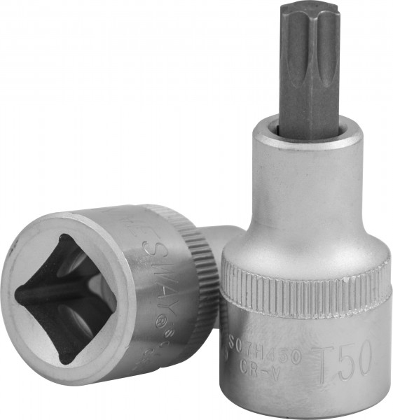 Насадка торцевая 1/4"DR с вставкой-битой TORX®, T30, 25 мм Jonnesway S07H230