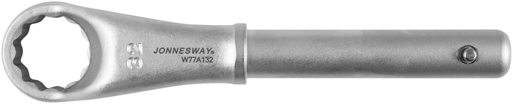 Ключ накидной усиленный, 32 мм, d21.5/235 мм Jonnesway W77A132