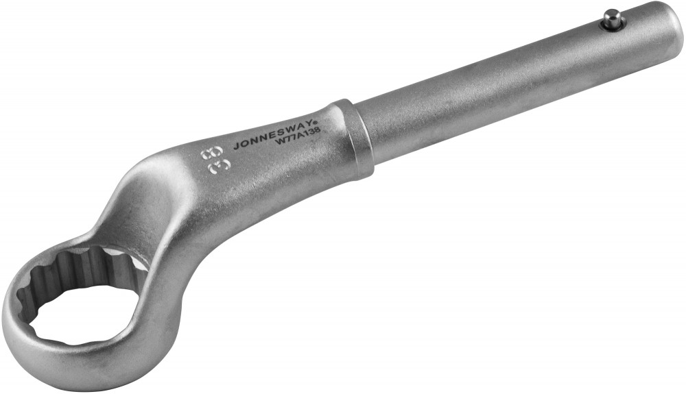 Ключ накидной усиленный, 38 мм, d21.5/245 мм Jonnesway W77A138