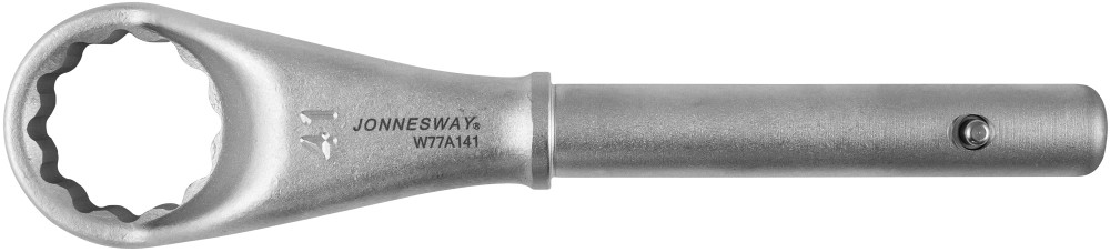 Ключ накидной усиленный, 41 мм, d21.5/265 мм Jonnesway W77A141