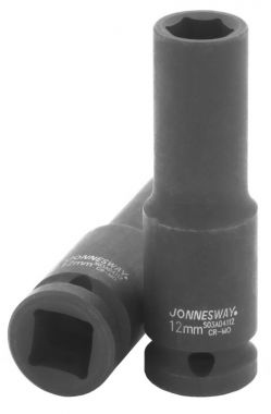 Головка торцевая ударная глубокая 1/2"DR, 12 мм Jonnesway S03AD4112 ― JONNESWAY